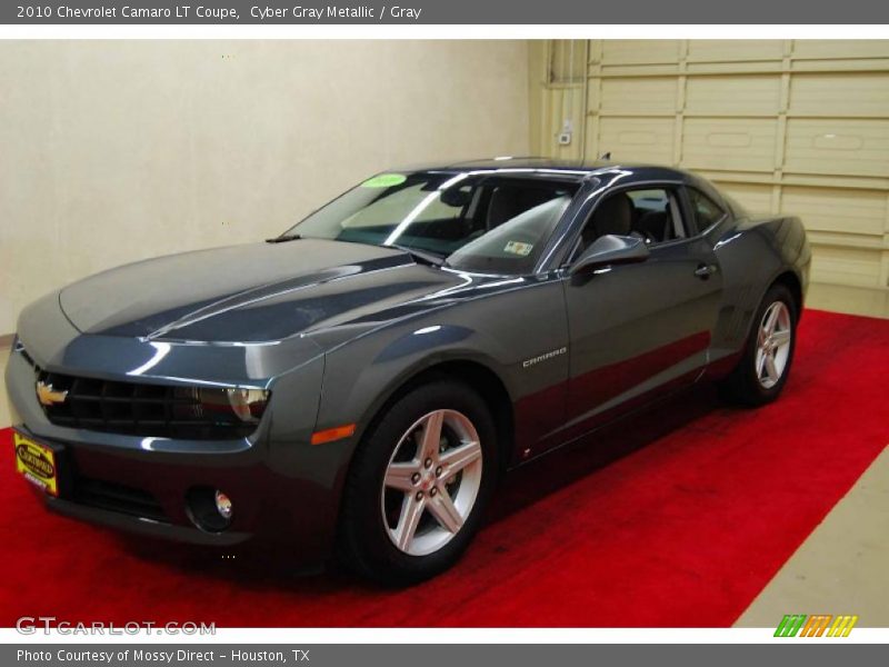 Cyber Gray Metallic / Gray 2010 Chevrolet Camaro LT Coupe