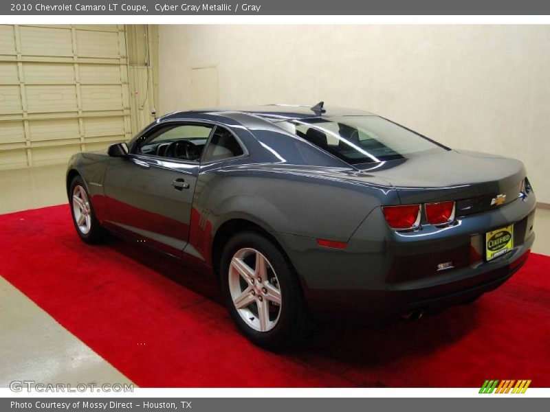 Cyber Gray Metallic / Gray 2010 Chevrolet Camaro LT Coupe