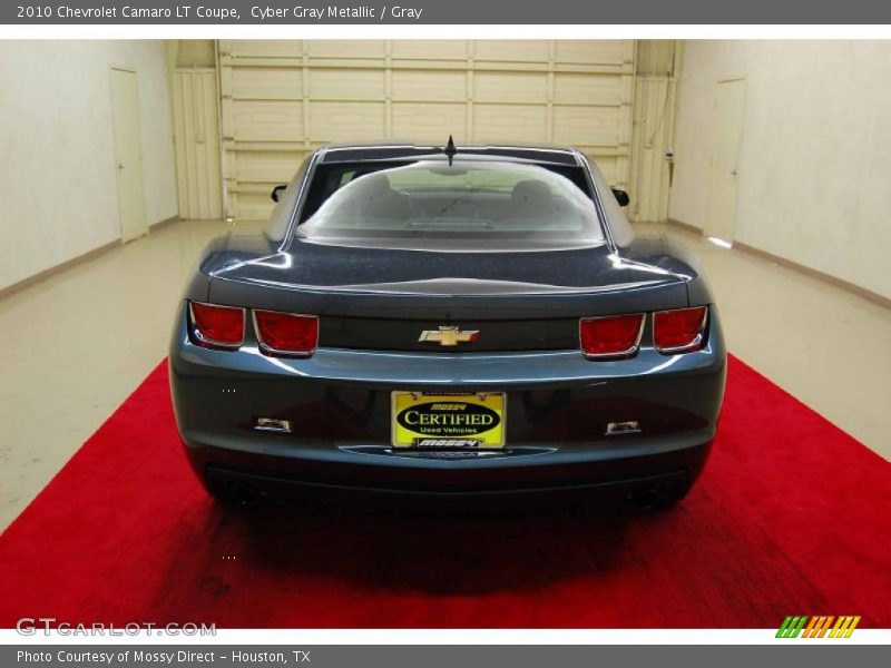 Cyber Gray Metallic / Gray 2010 Chevrolet Camaro LT Coupe