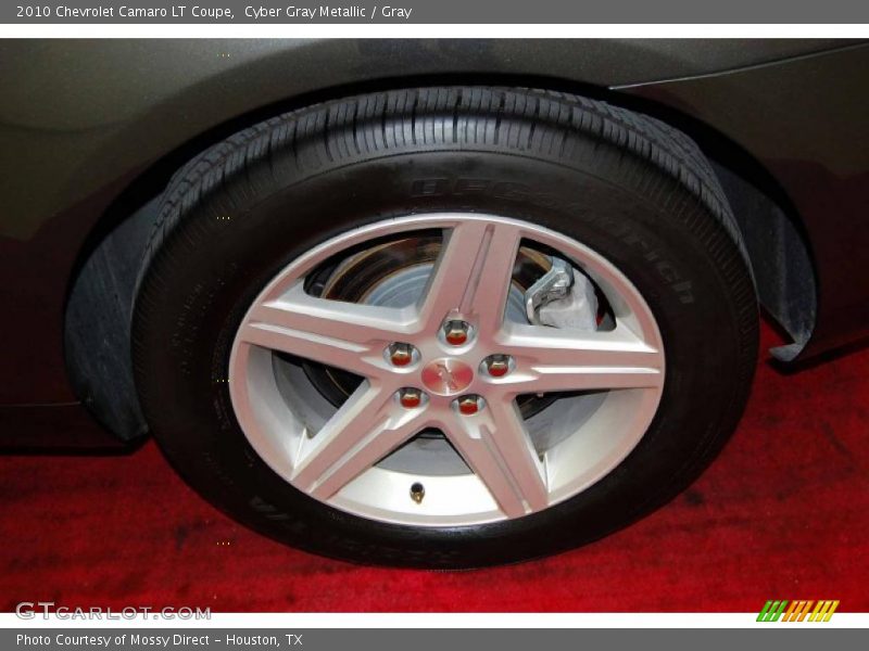 Cyber Gray Metallic / Gray 2010 Chevrolet Camaro LT Coupe