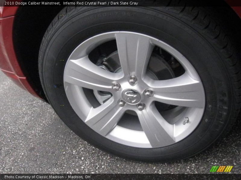 Inferno Red Crystal Pearl / Dark Slate Gray 2010 Dodge Caliber Mainstreet