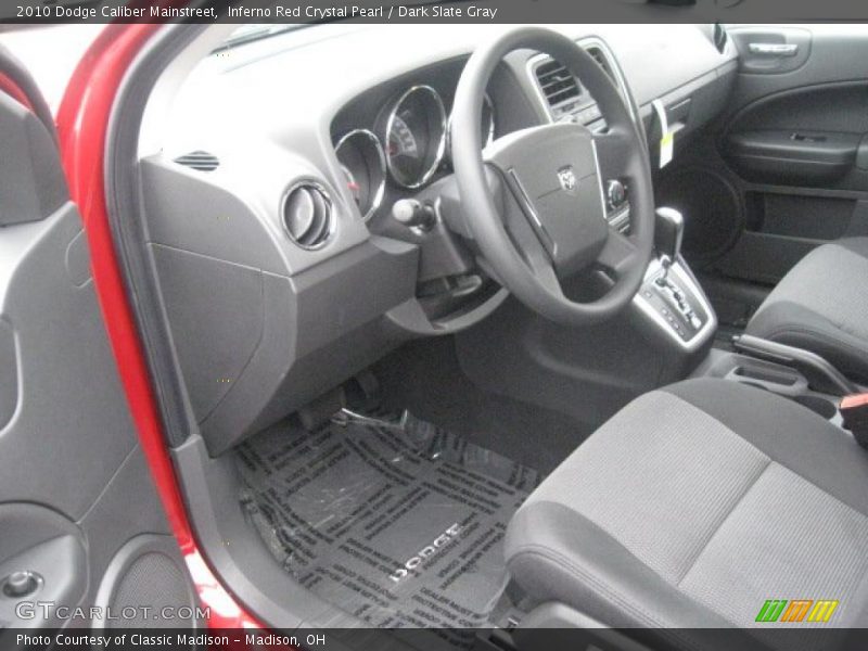 Inferno Red Crystal Pearl / Dark Slate Gray 2010 Dodge Caliber Mainstreet