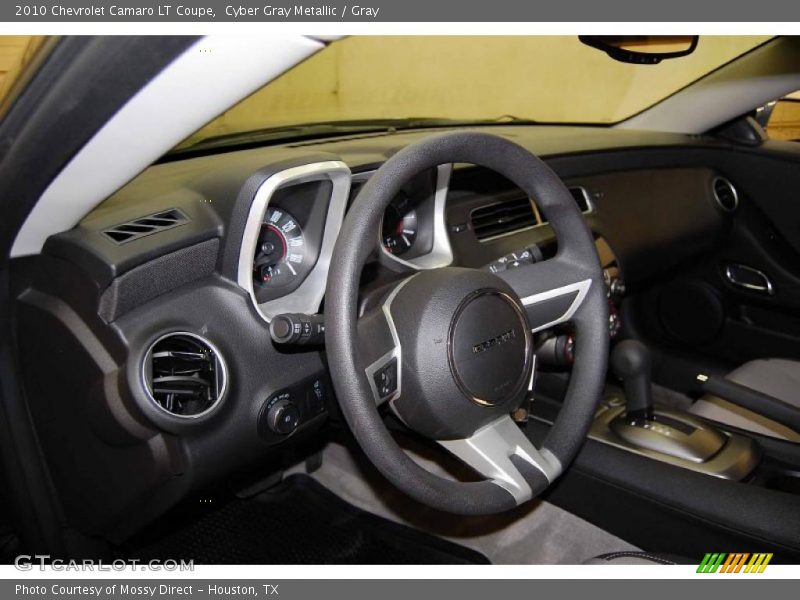 Cyber Gray Metallic / Gray 2010 Chevrolet Camaro LT Coupe