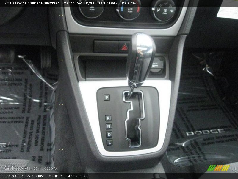 Inferno Red Crystal Pearl / Dark Slate Gray 2010 Dodge Caliber Mainstreet