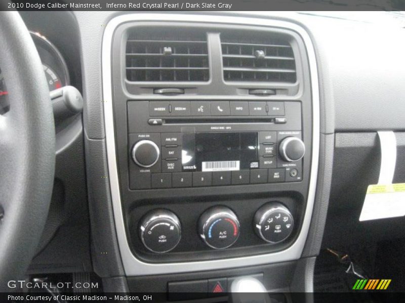 Inferno Red Crystal Pearl / Dark Slate Gray 2010 Dodge Caliber Mainstreet