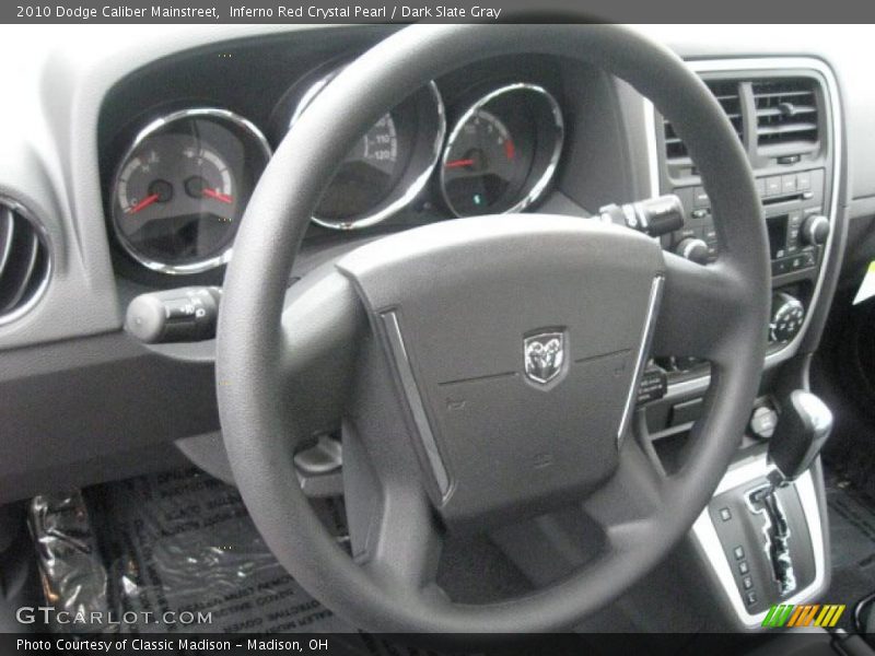 Inferno Red Crystal Pearl / Dark Slate Gray 2010 Dodge Caliber Mainstreet