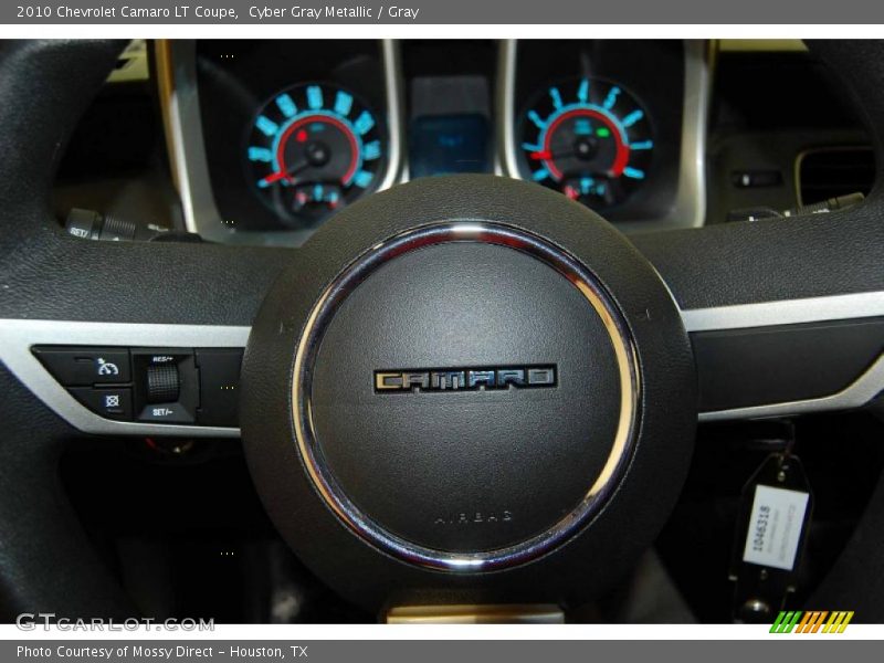 Cyber Gray Metallic / Gray 2010 Chevrolet Camaro LT Coupe