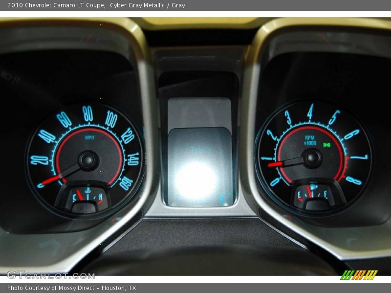 Cyber Gray Metallic / Gray 2010 Chevrolet Camaro LT Coupe