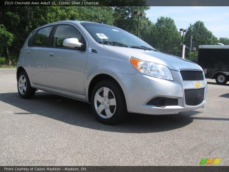 Cosmic Silver / Charcoal 2010 Chevrolet Aveo Aveo5 LS