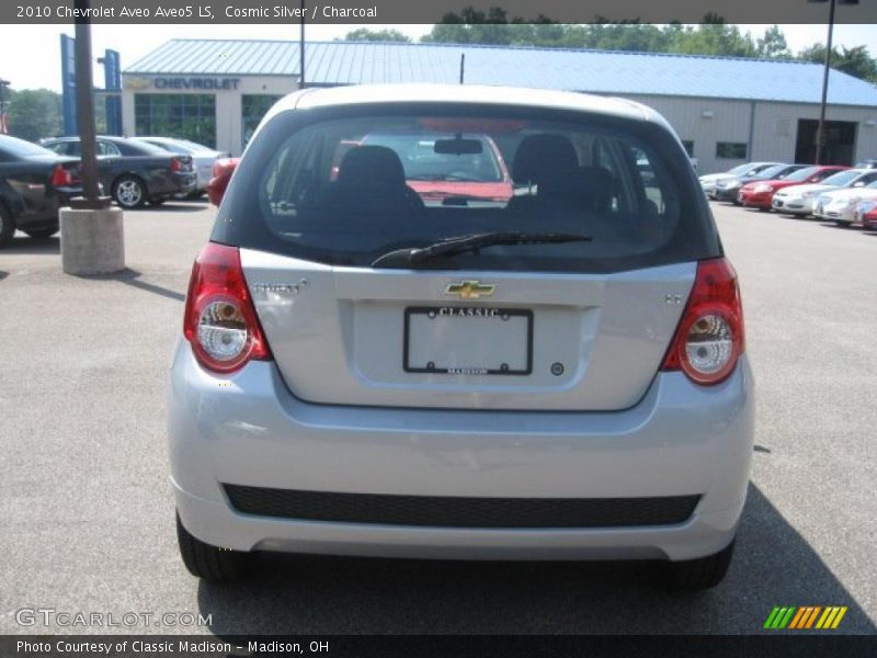 Cosmic Silver / Charcoal 2010 Chevrolet Aveo Aveo5 LS