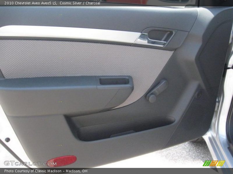 Cosmic Silver / Charcoal 2010 Chevrolet Aveo Aveo5 LS