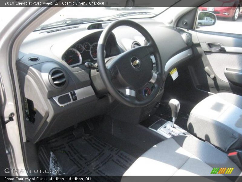 Cosmic Silver / Charcoal 2010 Chevrolet Aveo Aveo5 LS