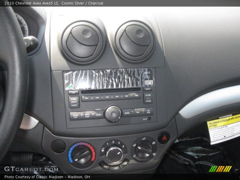 Cosmic Silver / Charcoal 2010 Chevrolet Aveo Aveo5 LS