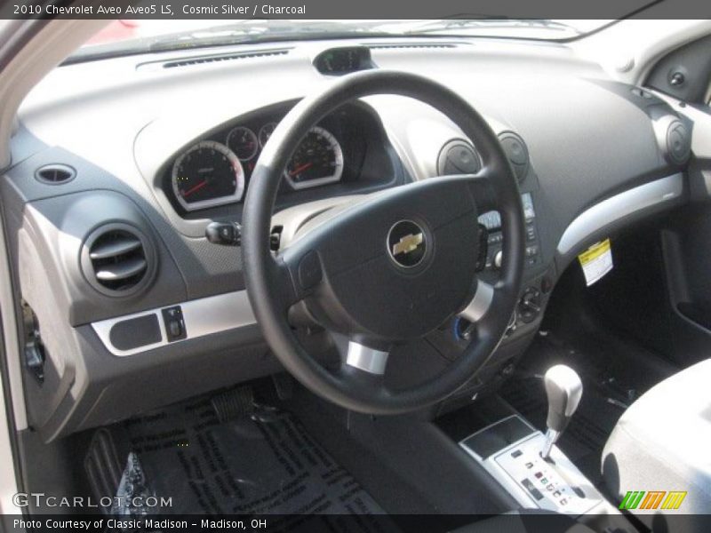 Cosmic Silver / Charcoal 2010 Chevrolet Aveo Aveo5 LS