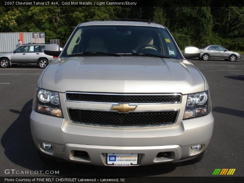 Gold Mist Metallic / Light Cashmere/Ebony 2007 Chevrolet Tahoe LT 4x4