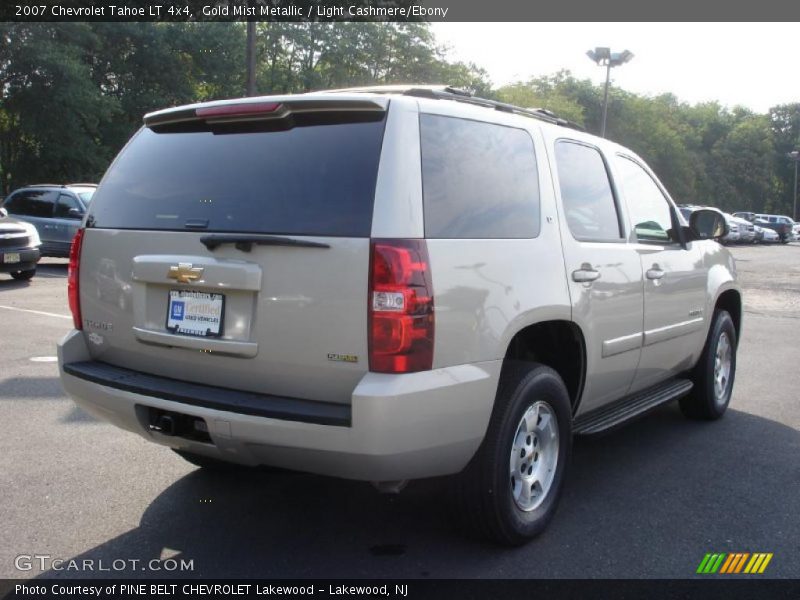 Gold Mist Metallic / Light Cashmere/Ebony 2007 Chevrolet Tahoe LT 4x4