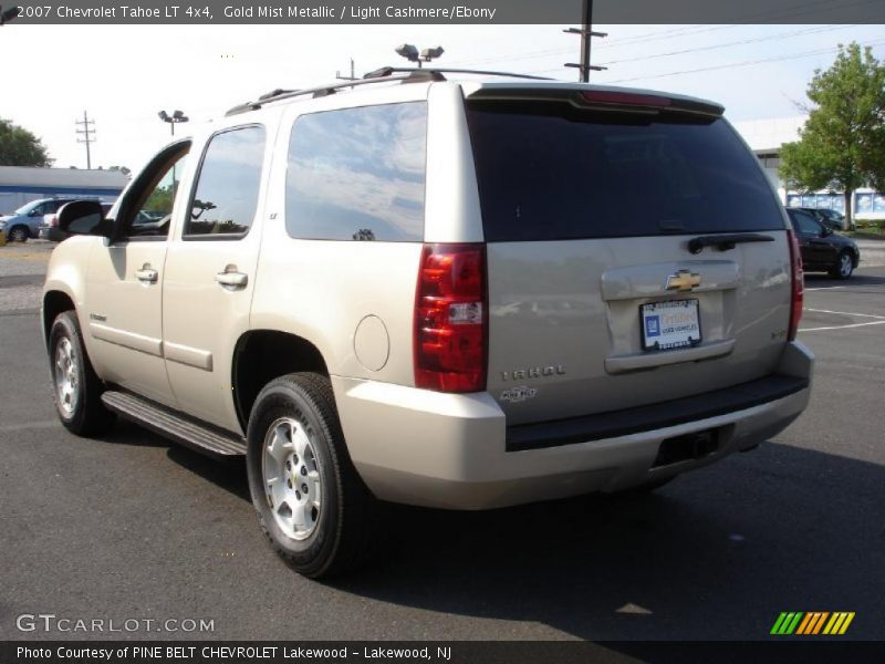 Gold Mist Metallic / Light Cashmere/Ebony 2007 Chevrolet Tahoe LT 4x4