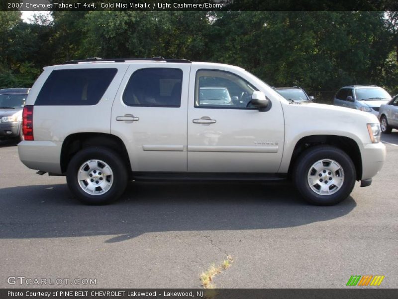 Gold Mist Metallic / Light Cashmere/Ebony 2007 Chevrolet Tahoe LT 4x4
