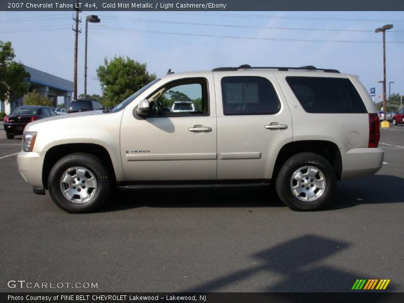 Gold Mist Metallic / Light Cashmere/Ebony 2007 Chevrolet Tahoe LT 4x4