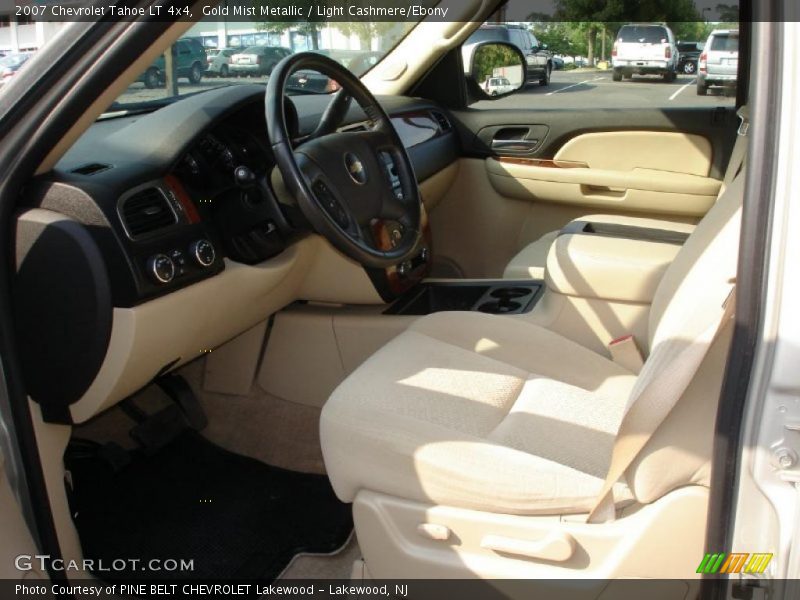 Gold Mist Metallic / Light Cashmere/Ebony 2007 Chevrolet Tahoe LT 4x4