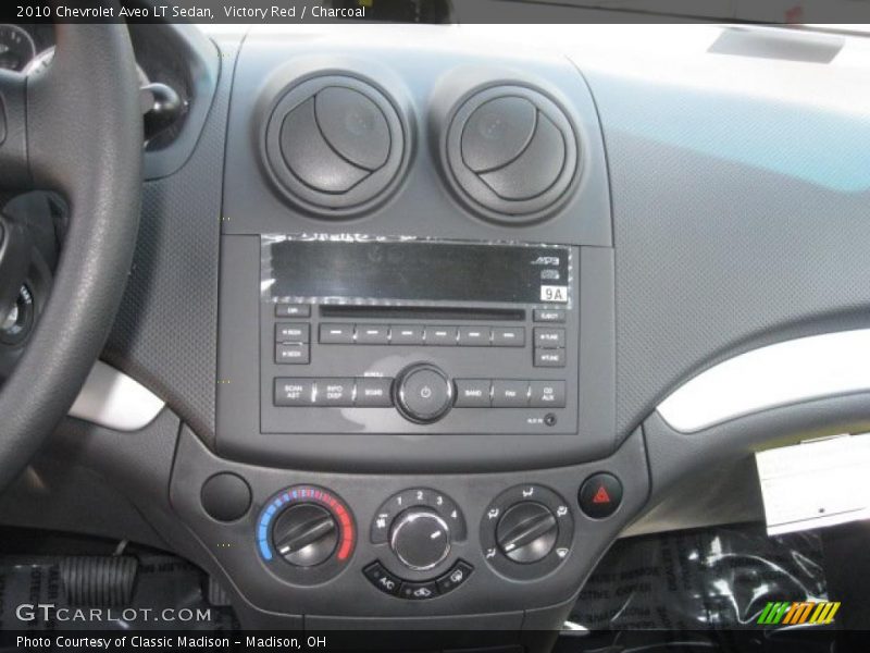 Victory Red / Charcoal 2010 Chevrolet Aveo LT Sedan