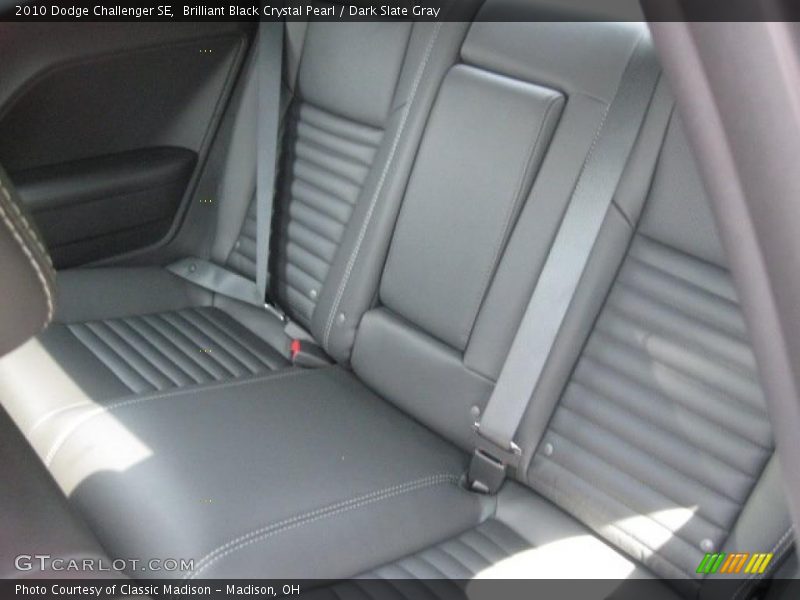 Brilliant Black Crystal Pearl / Dark Slate Gray 2010 Dodge Challenger SE