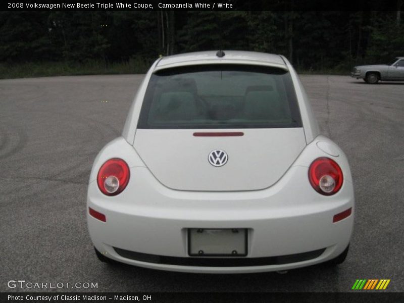 Campanella White / White 2008 Volkswagen New Beetle Triple White Coupe