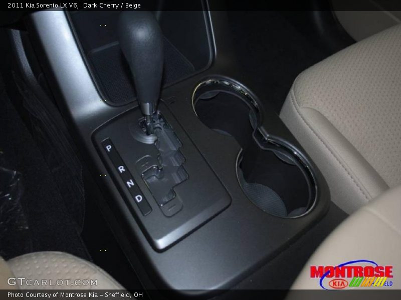 Dark Cherry / Beige 2011 Kia Sorento LX V6
