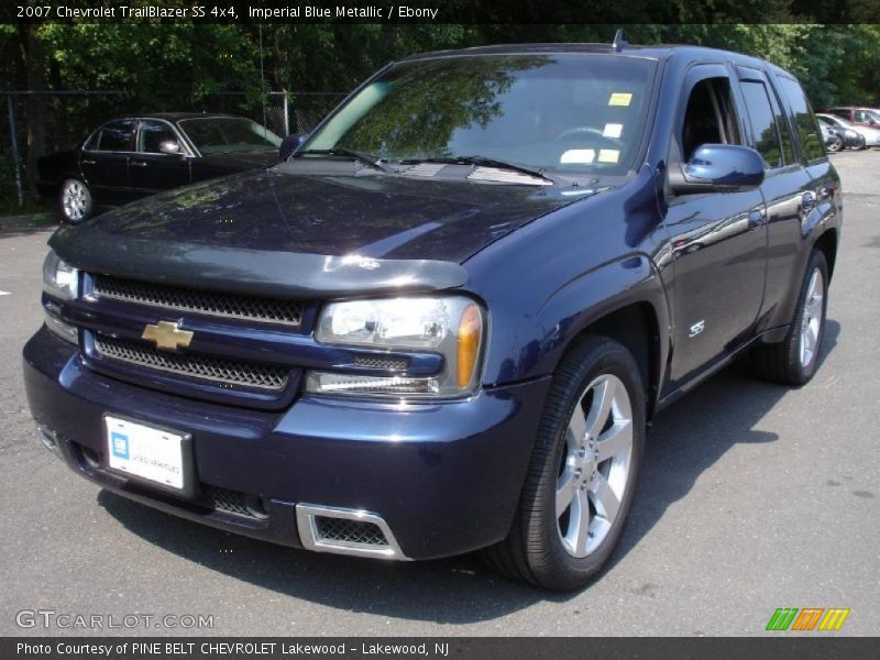 Imperial Blue Metallic / Ebony 2007 Chevrolet TrailBlazer SS 4x4