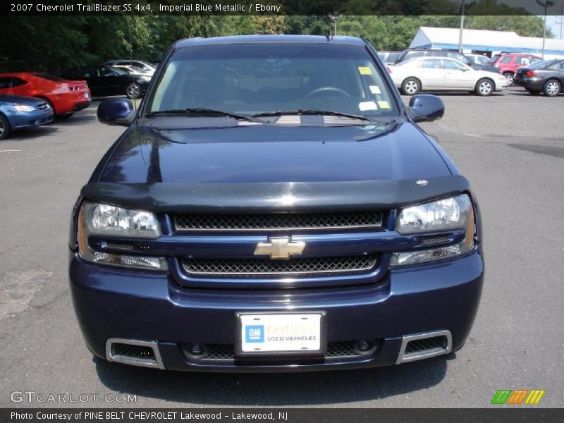 Imperial Blue Metallic / Ebony 2007 Chevrolet TrailBlazer SS 4x4