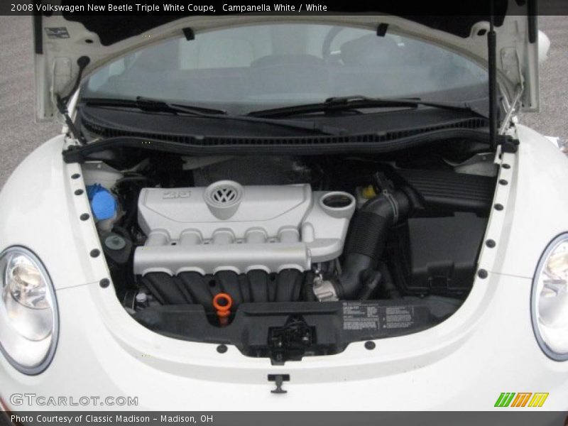 Campanella White / White 2008 Volkswagen New Beetle Triple White Coupe