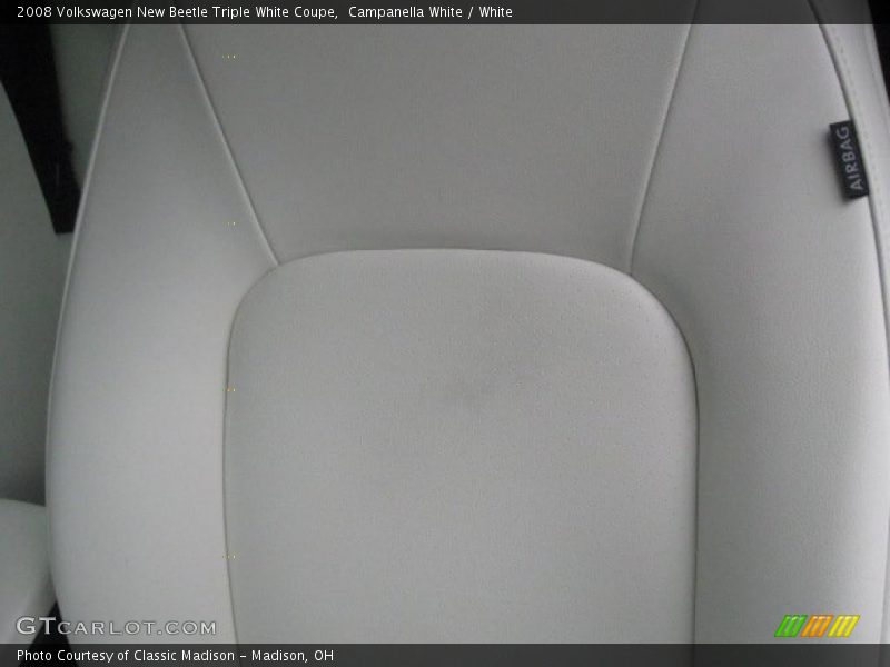 Campanella White / White 2008 Volkswagen New Beetle Triple White Coupe