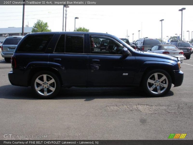 Imperial Blue Metallic / Ebony 2007 Chevrolet TrailBlazer SS 4x4