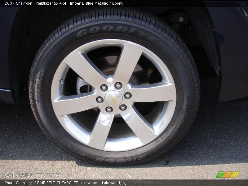 Imperial Blue Metallic / Ebony 2007 Chevrolet TrailBlazer SS 4x4