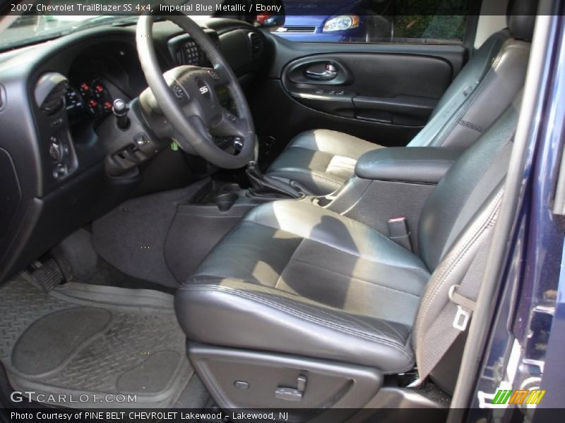 Imperial Blue Metallic / Ebony 2007 Chevrolet TrailBlazer SS 4x4