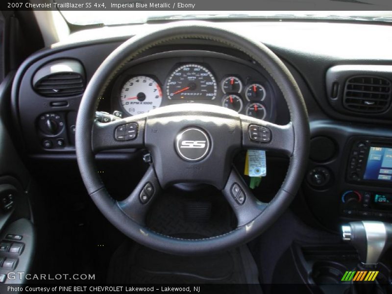 Imperial Blue Metallic / Ebony 2007 Chevrolet TrailBlazer SS 4x4