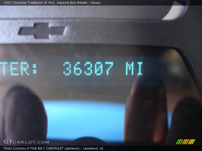Imperial Blue Metallic / Ebony 2007 Chevrolet TrailBlazer SS 4x4