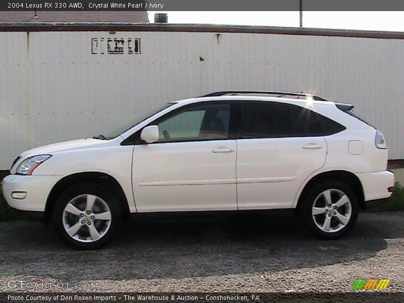 Crystal White Pearl / Ivory 2004 Lexus RX 330 AWD