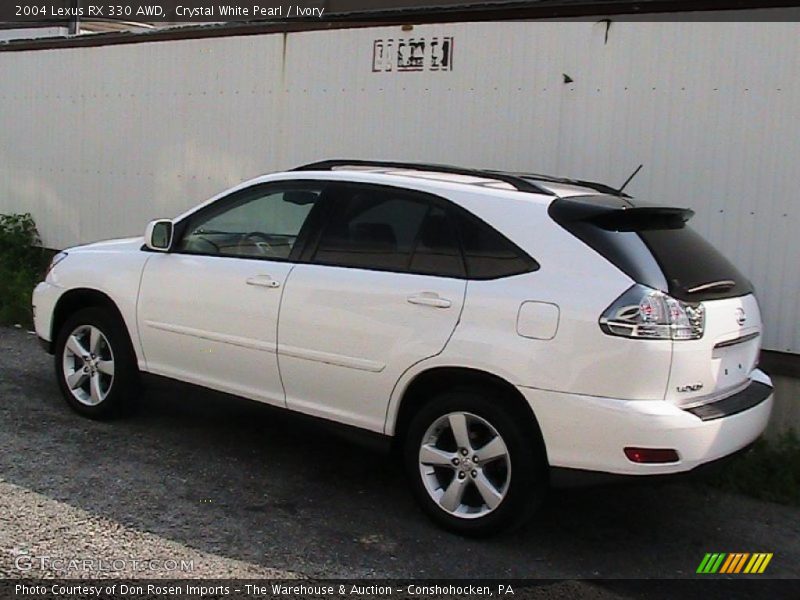 Crystal White Pearl / Ivory 2004 Lexus RX 330 AWD
