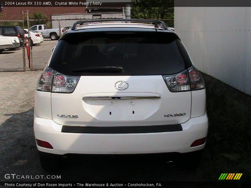 Crystal White Pearl / Ivory 2004 Lexus RX 330 AWD