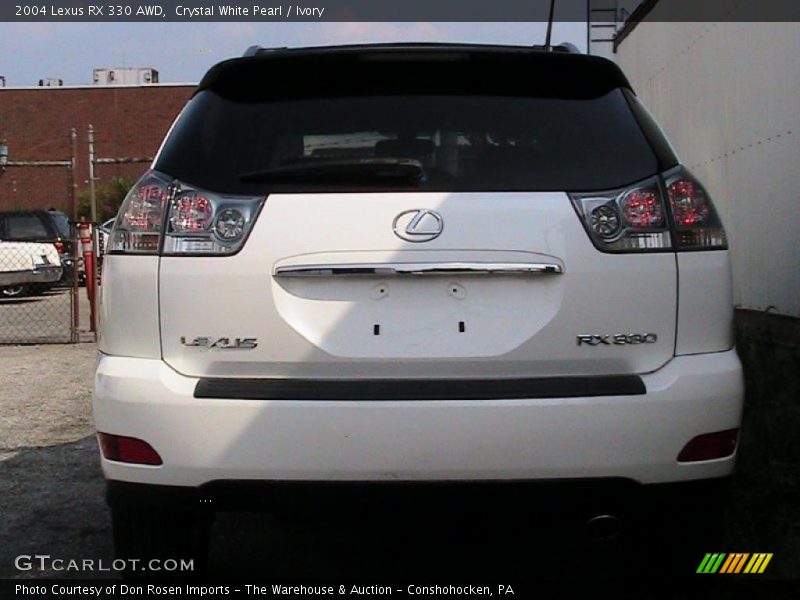 Crystal White Pearl / Ivory 2004 Lexus RX 330 AWD