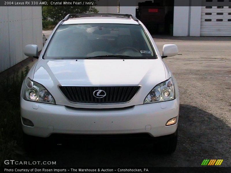 Crystal White Pearl / Ivory 2004 Lexus RX 330 AWD