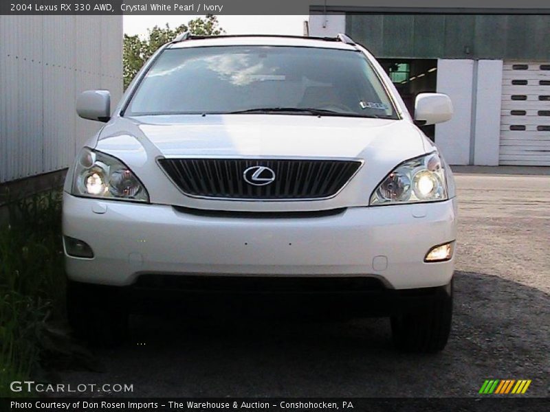 Crystal White Pearl / Ivory 2004 Lexus RX 330 AWD