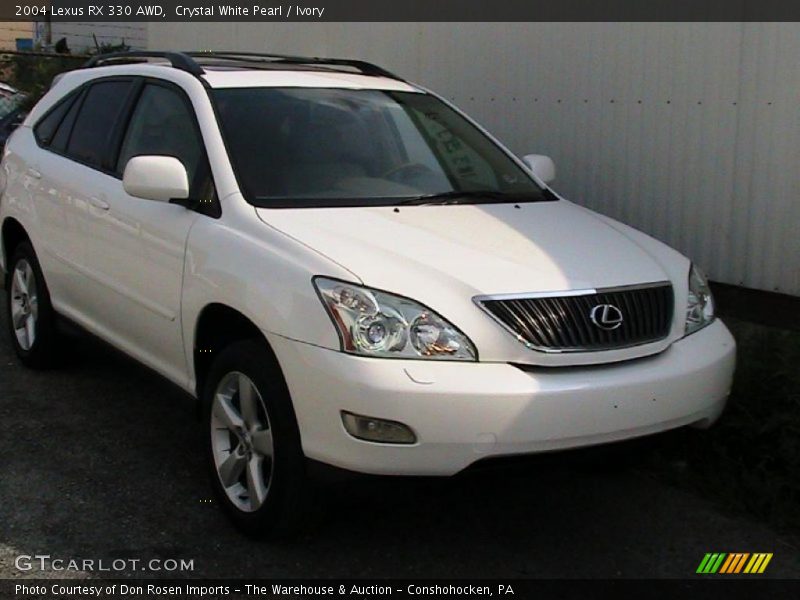 Crystal White Pearl / Ivory 2004 Lexus RX 330 AWD