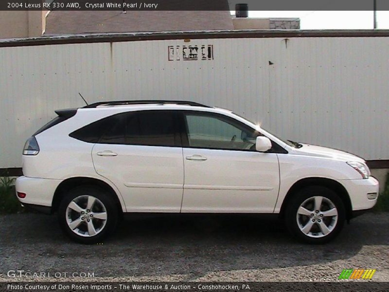 Crystal White Pearl / Ivory 2004 Lexus RX 330 AWD