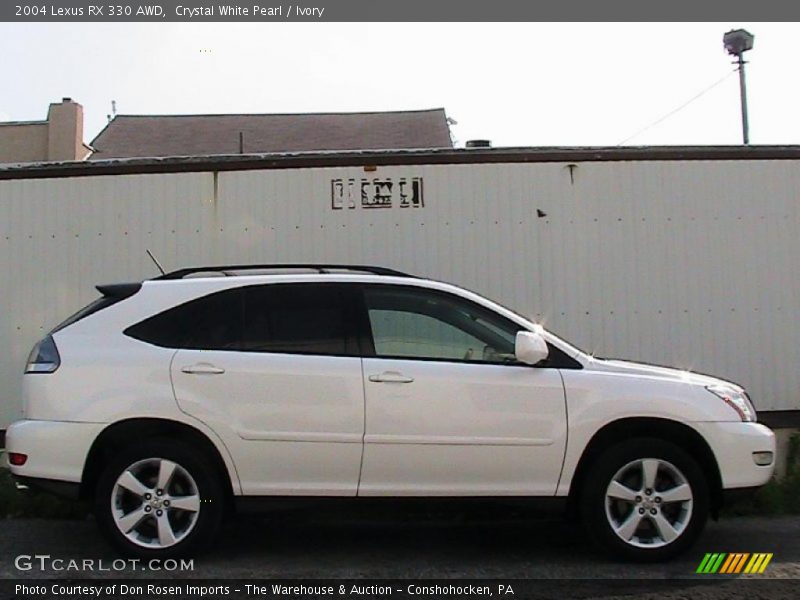 Crystal White Pearl / Ivory 2004 Lexus RX 330 AWD