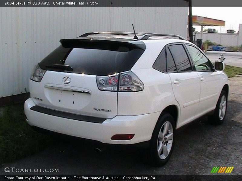 Crystal White Pearl / Ivory 2004 Lexus RX 330 AWD