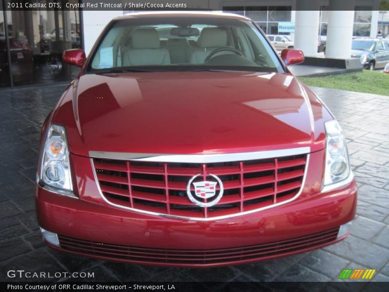 Crystal Red Tintcoat / Shale/Cocoa Accents 2011 Cadillac DTS