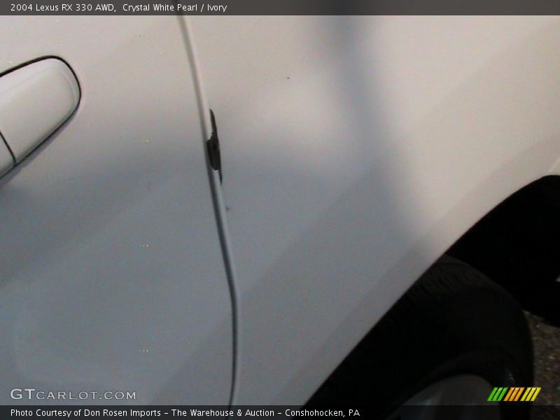 Crystal White Pearl / Ivory 2004 Lexus RX 330 AWD