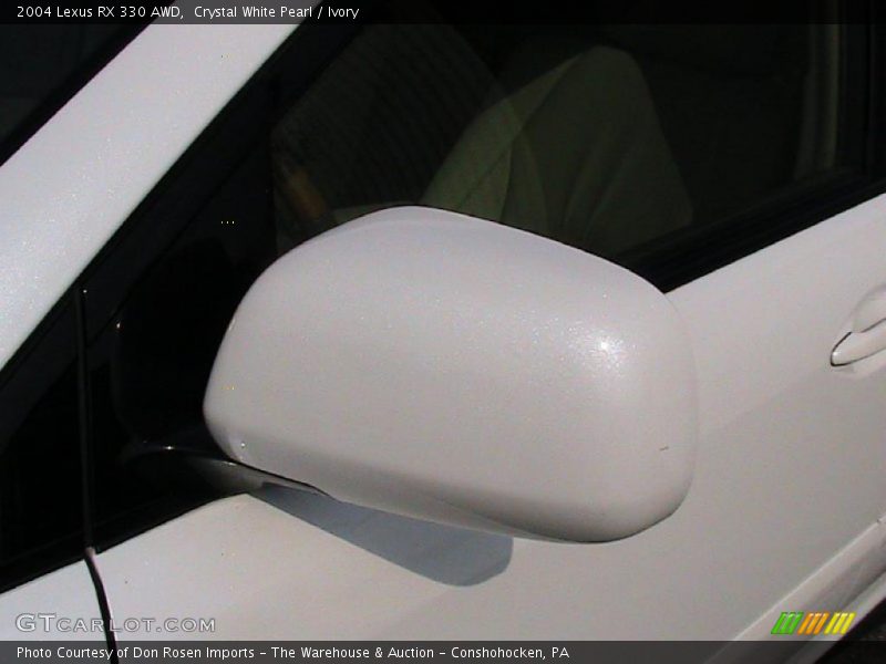 Crystal White Pearl / Ivory 2004 Lexus RX 330 AWD